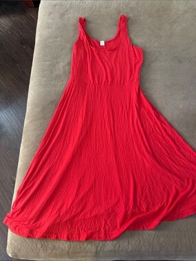 Old Navy Red Maxi Dress